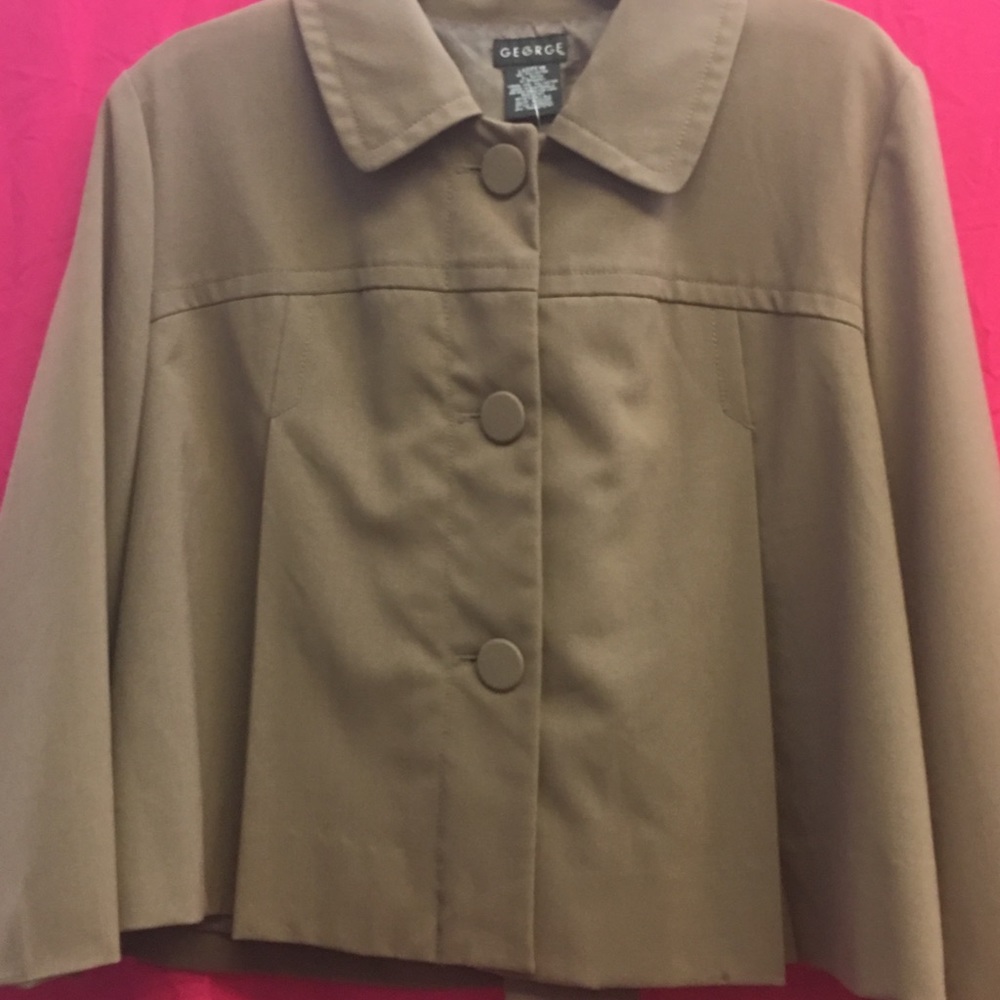 Crop blazer top